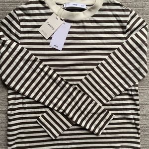 Mango Striped Cotton Long Sleeve